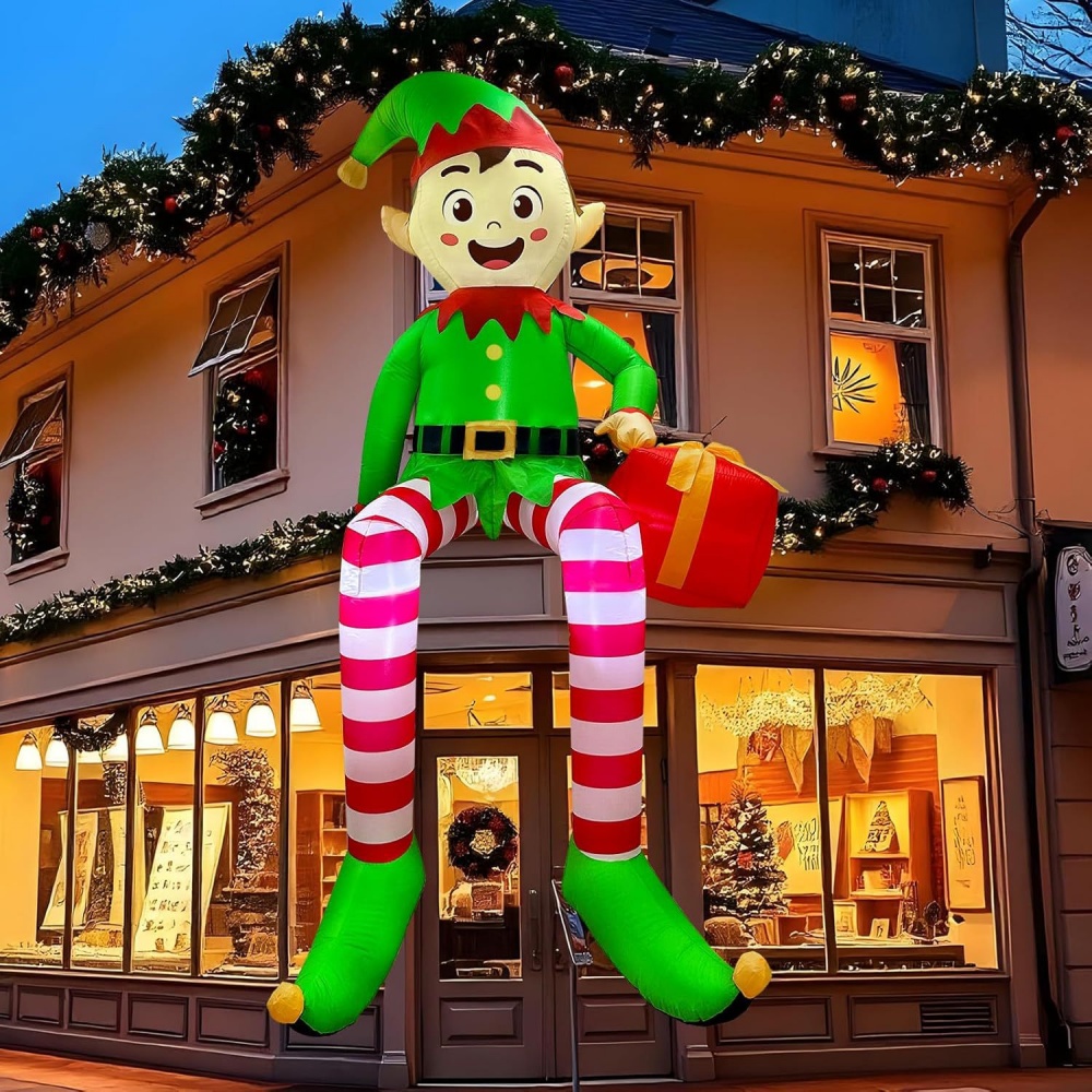 8FT Christmas Inflatables Sitt - Kids Outdoor Play Area reseña y precio