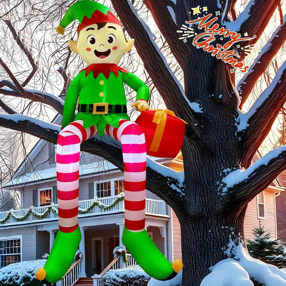 8FT Christmas Inflatables Sitt - Kids Outdoor Play Area reseña y precio