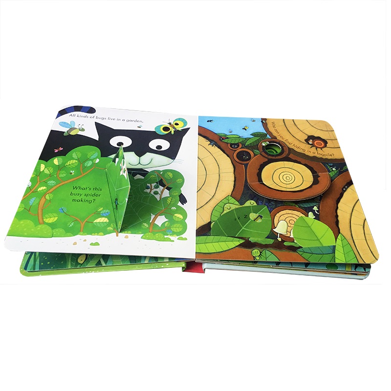 Usborne Peep Inside The Garden - Kids Outdoor Tools reseña y precio