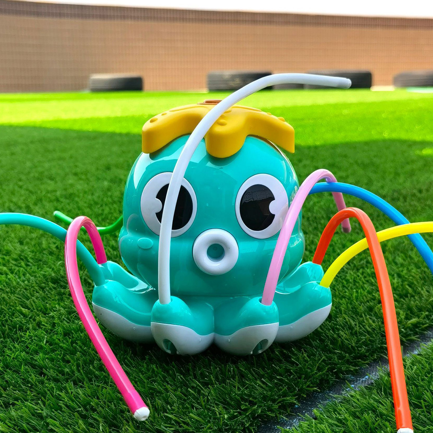 Octopus Sprinkler Water Spray  - Kids Outdoor Play Area reseña y precio