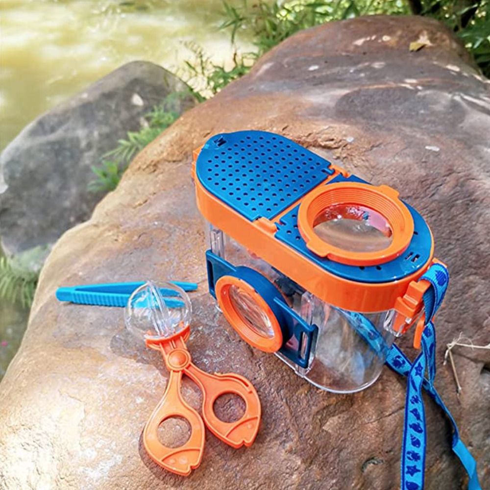 Double Magnifier Bug Viewer Pl - Kids Outdoor Tools reseña y precio