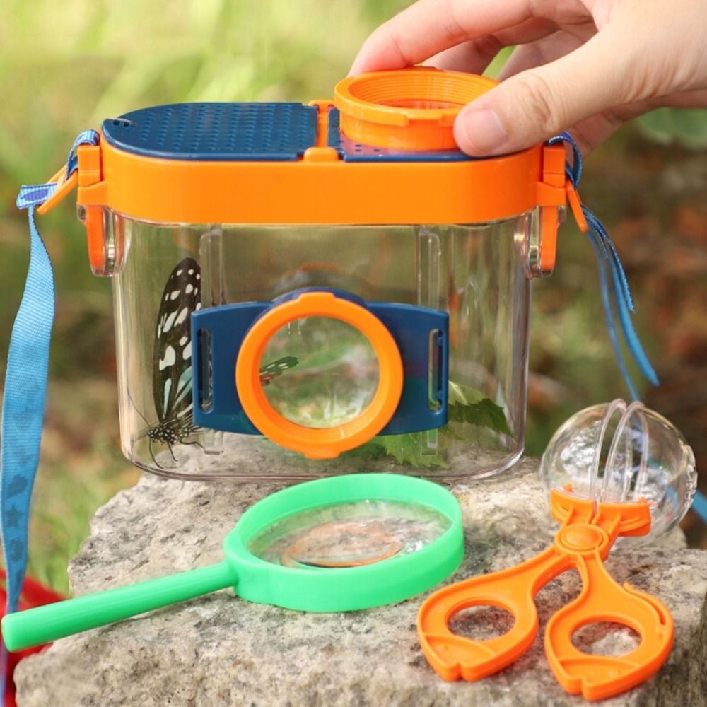 Double Magnifier Bug Viewer Pl - Kids Outdoor Tools reseña y precio