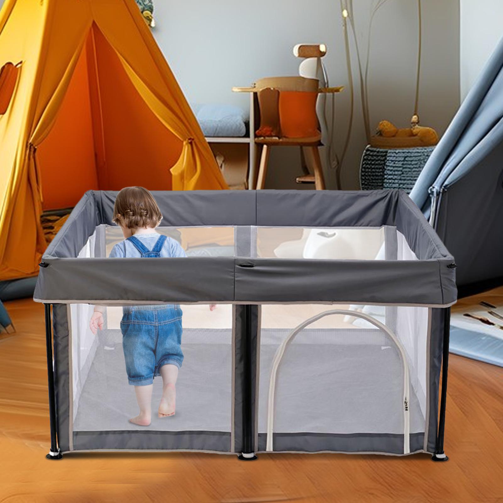 Portable Baby Playpen Indoor O - Kids Outdoor Play Area reseña y precio