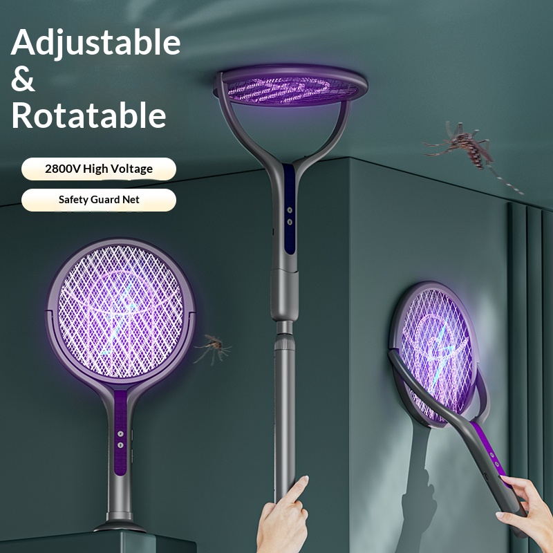 Rotating Head Bug Zapper Racke - Bug Catching Kit reseña y precio