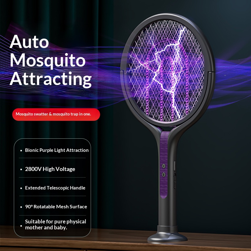 Rotating Head Bug Zapper Racke - Bug Catching Kit reseña y precio