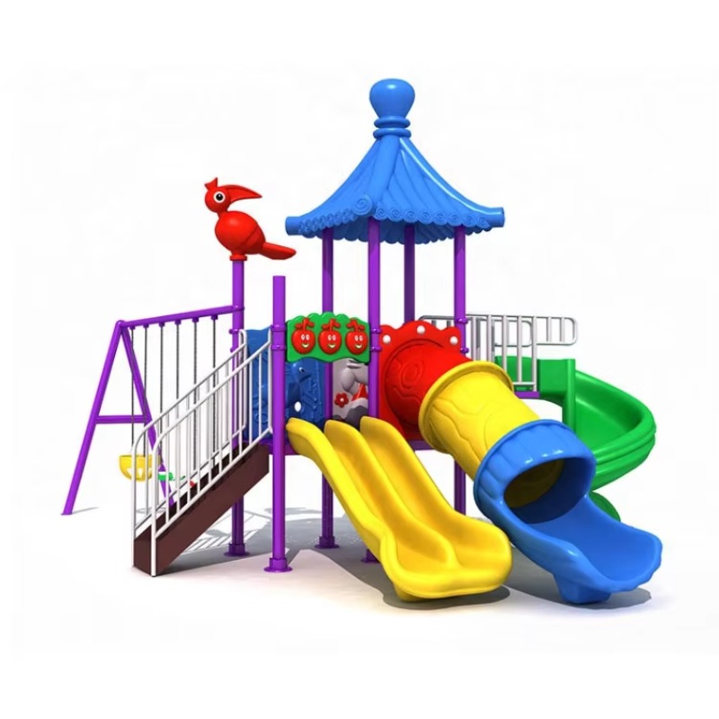 Wholesale Low Price Outdoor Am - Kids Outdoor Swing And Slide reseña y precio