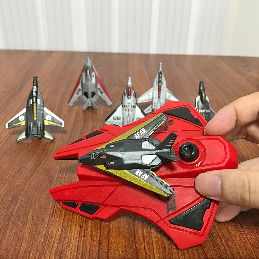 6pcs Fighter Plane Red Launche - Kids Outdoor Activity Toys reseña y precio