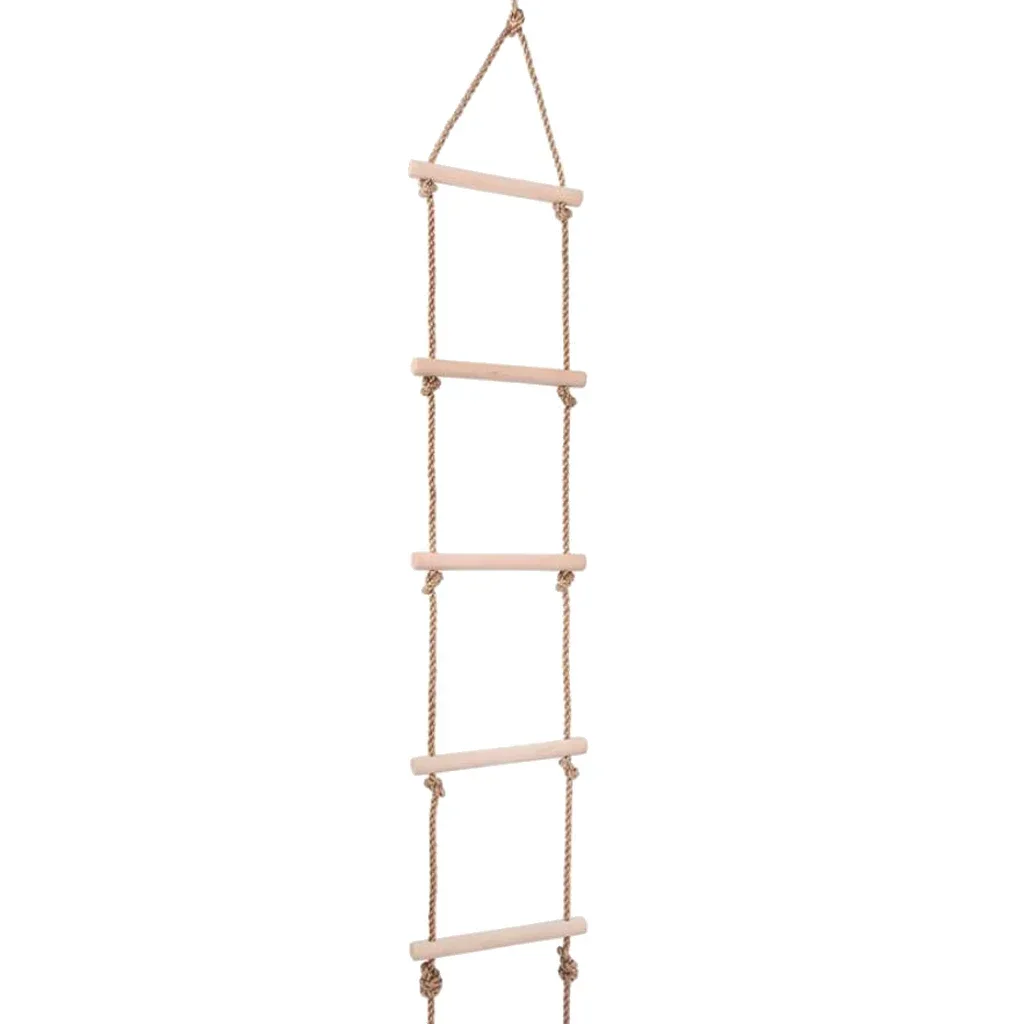 Children Climbing Rope Ladder  - Kids Outdoor Swing And Slide reseña y precio