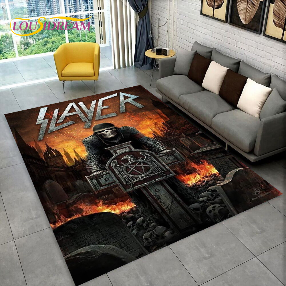 Slayer Heavy Metal Band  Music - Kids Outdoor Play Area reseña y precio