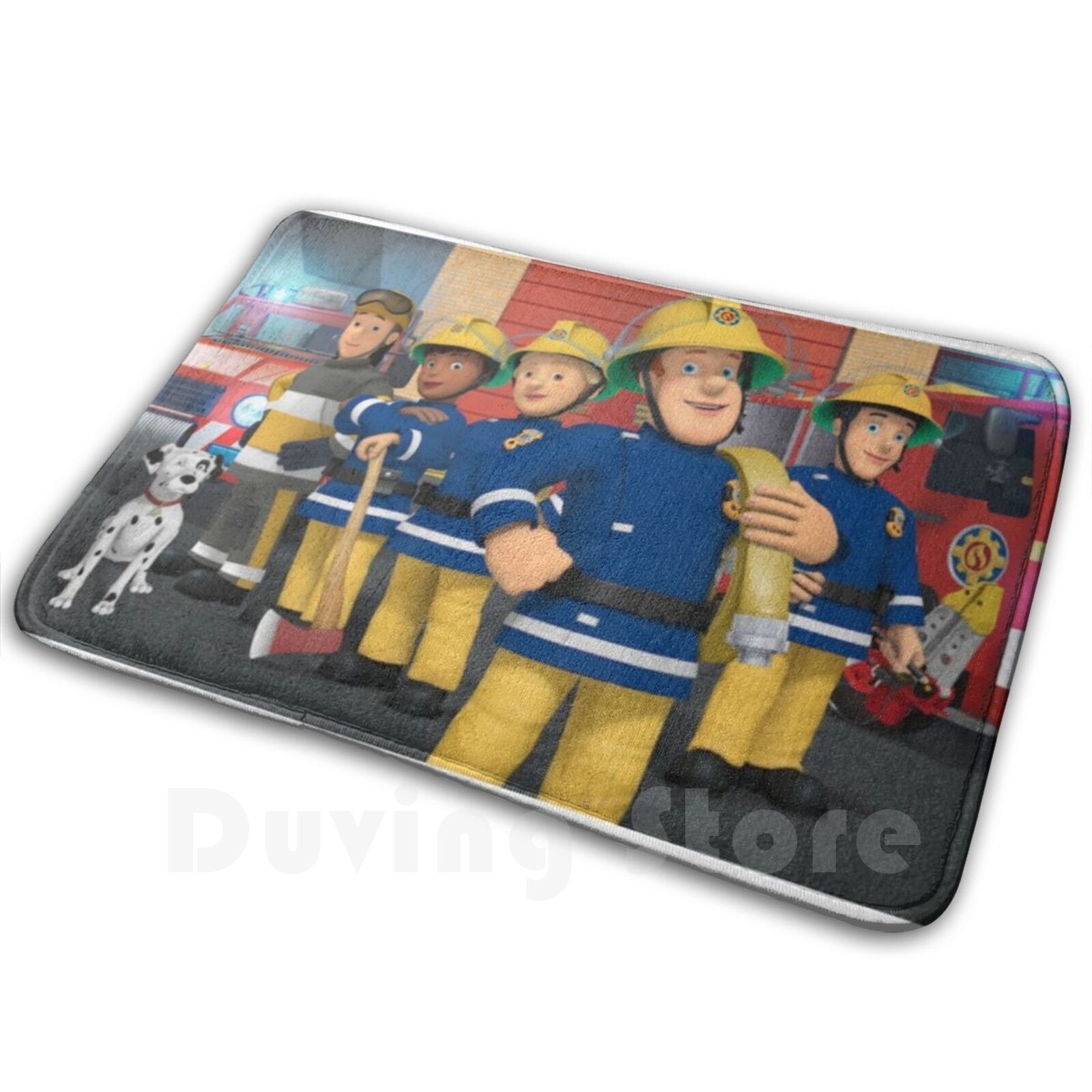 Fireman Sam Design Carpet Mat  - Kids Outdoor Floor Cushions reseña y precio