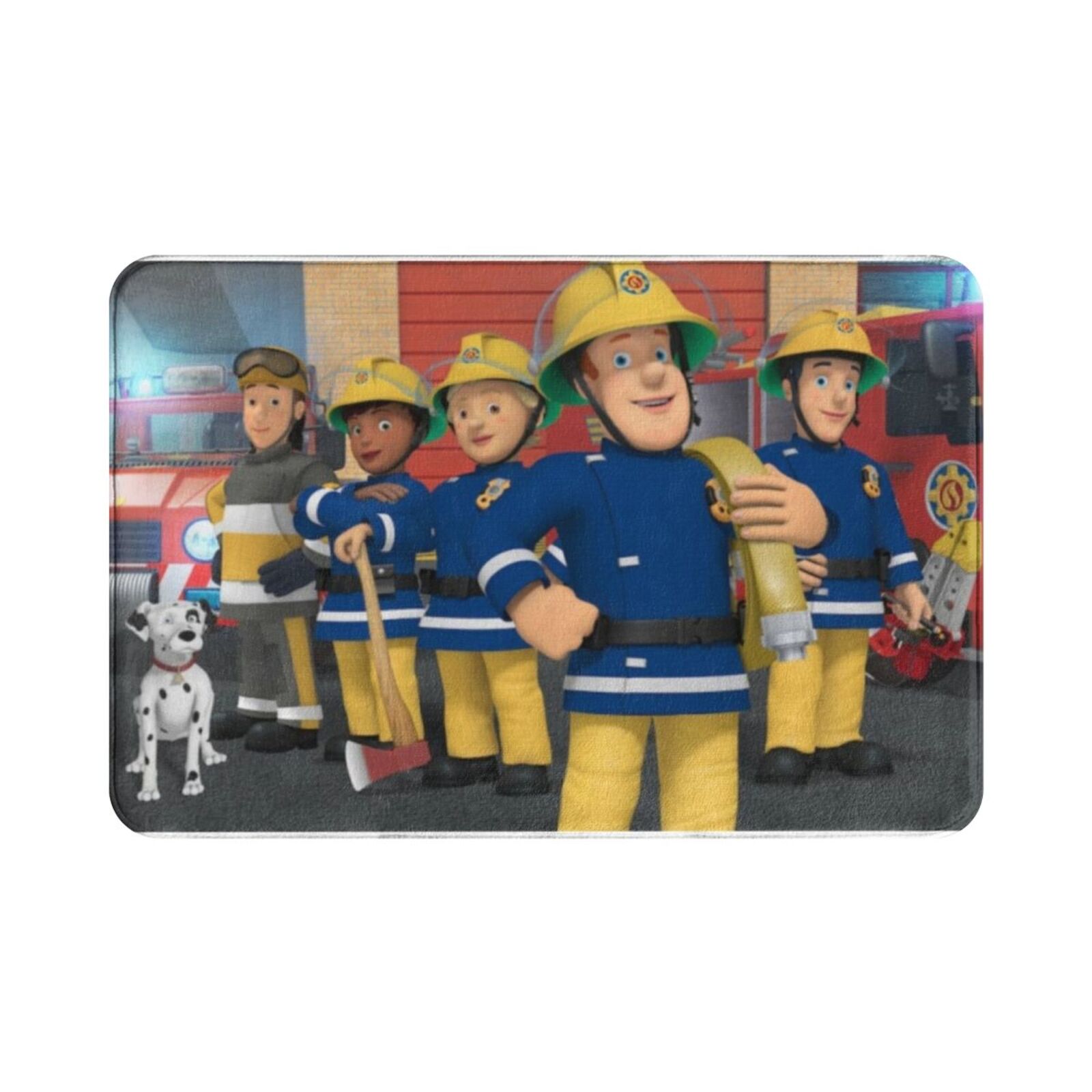 Fireman Sam Design Carpet Mat  - Kids Outdoor Floor Cushions reseña y precio