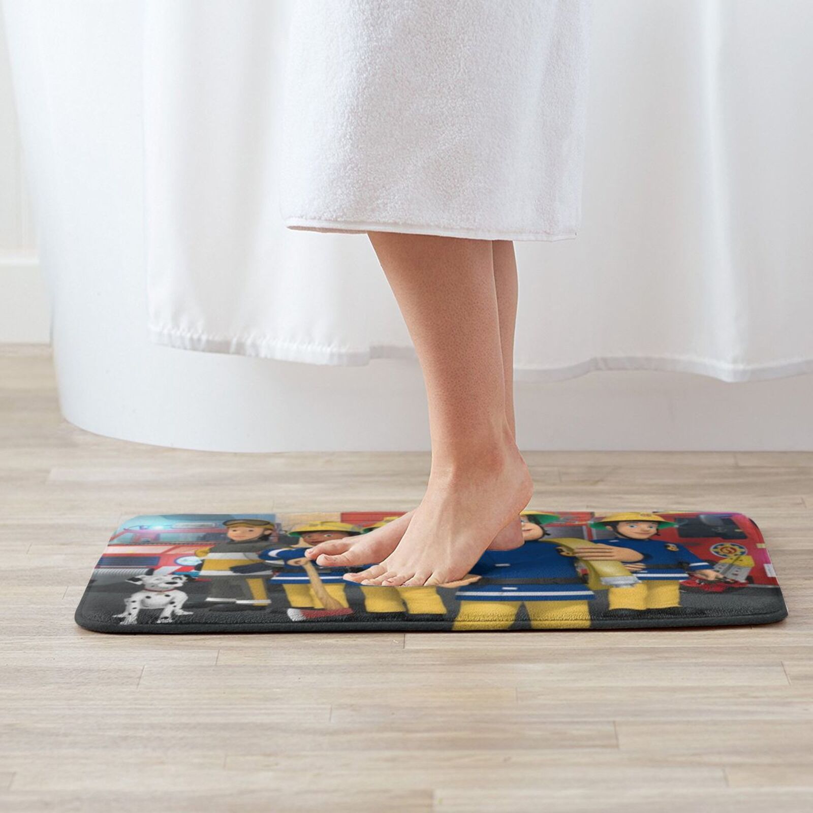 Fireman Sam Design Carpet Mat  - Kids Outdoor Floor Cushions reseña y precio
