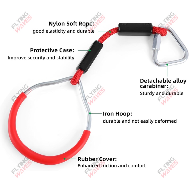 Kids Hanging GYM Ring Swing Cl - Kids Outdoor Swing And Slide reseña y precio
