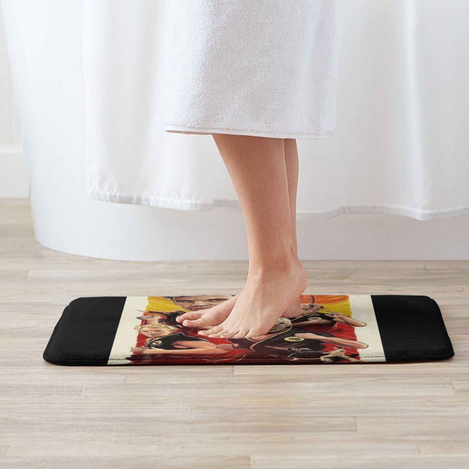 80s Martial Arts Movie Carpet  - Kids Outdoor Floor Cushions reseña y precio