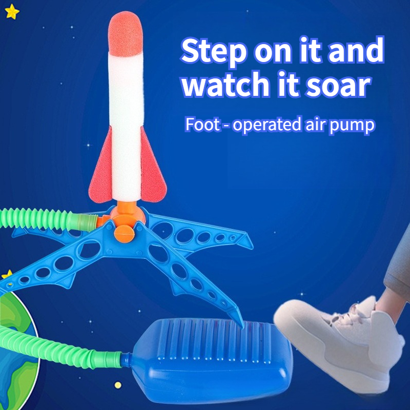 Kids Outdoor Rocket Foot Pump  - Kids Outdoor Jumpsuit reseña y precio