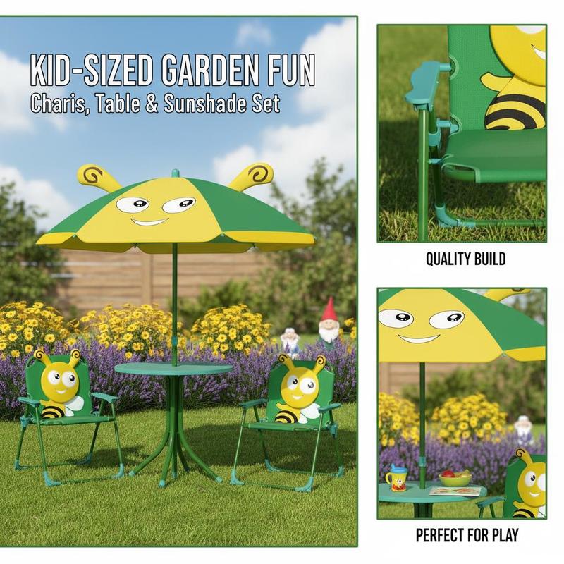 Outdoor Kids Garden Furniture  - Kids Yellow Outdoor Chair reseña y precio