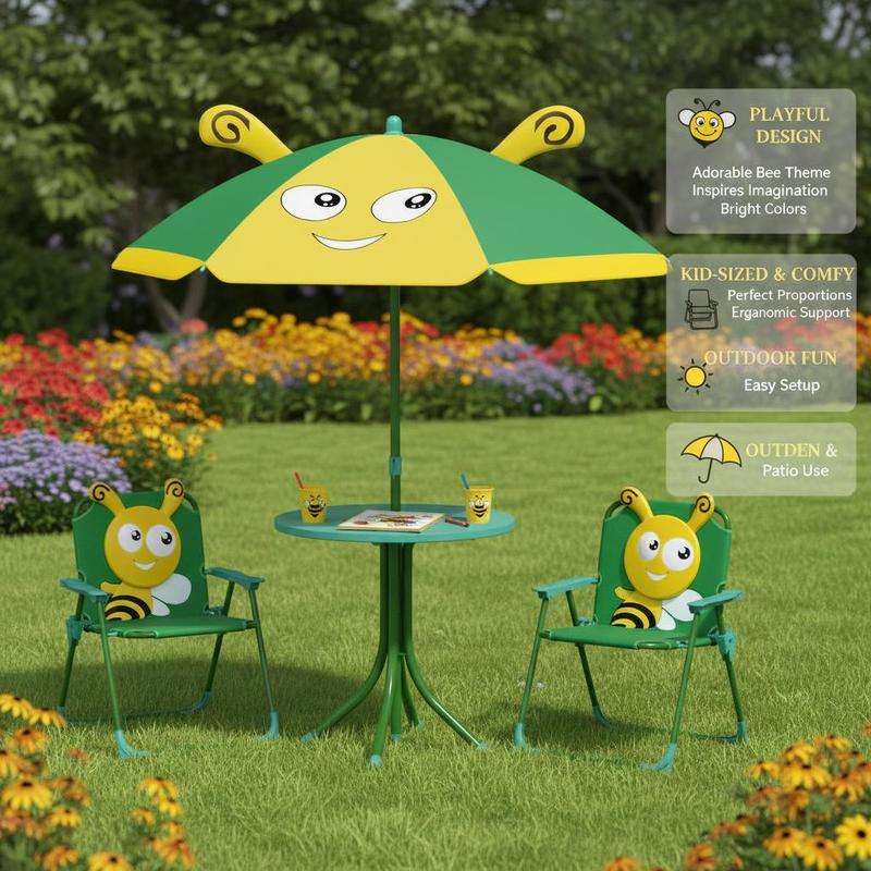 Outdoor Kids Garden Furniture  - Kids Yellow Outdoor Chair reseña y precio