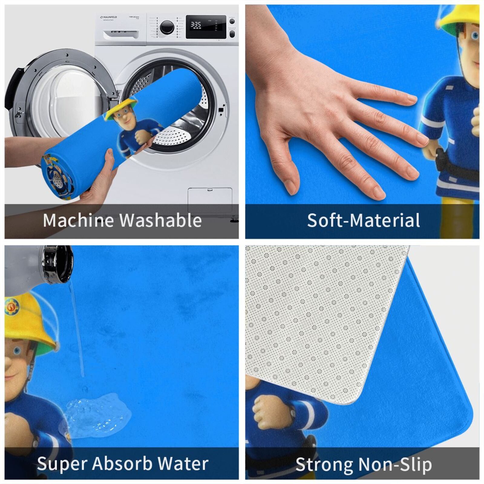Fireman Sam Is Come Kids Cloth - Kids Outdoor Floor Cushions reseña y precio