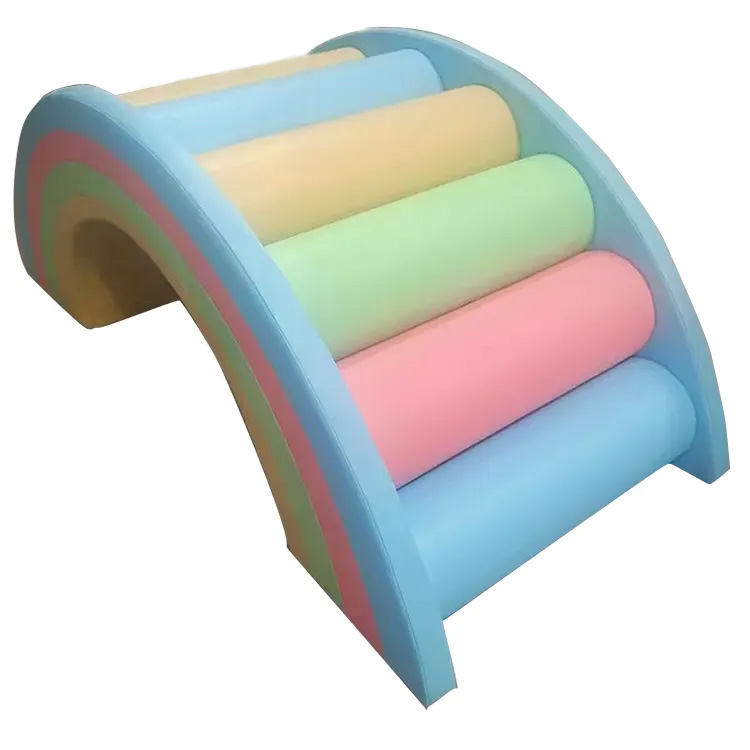 Macaroon-Colored Kids Soft Pla - Kids Outdoor Playground reseña y precio