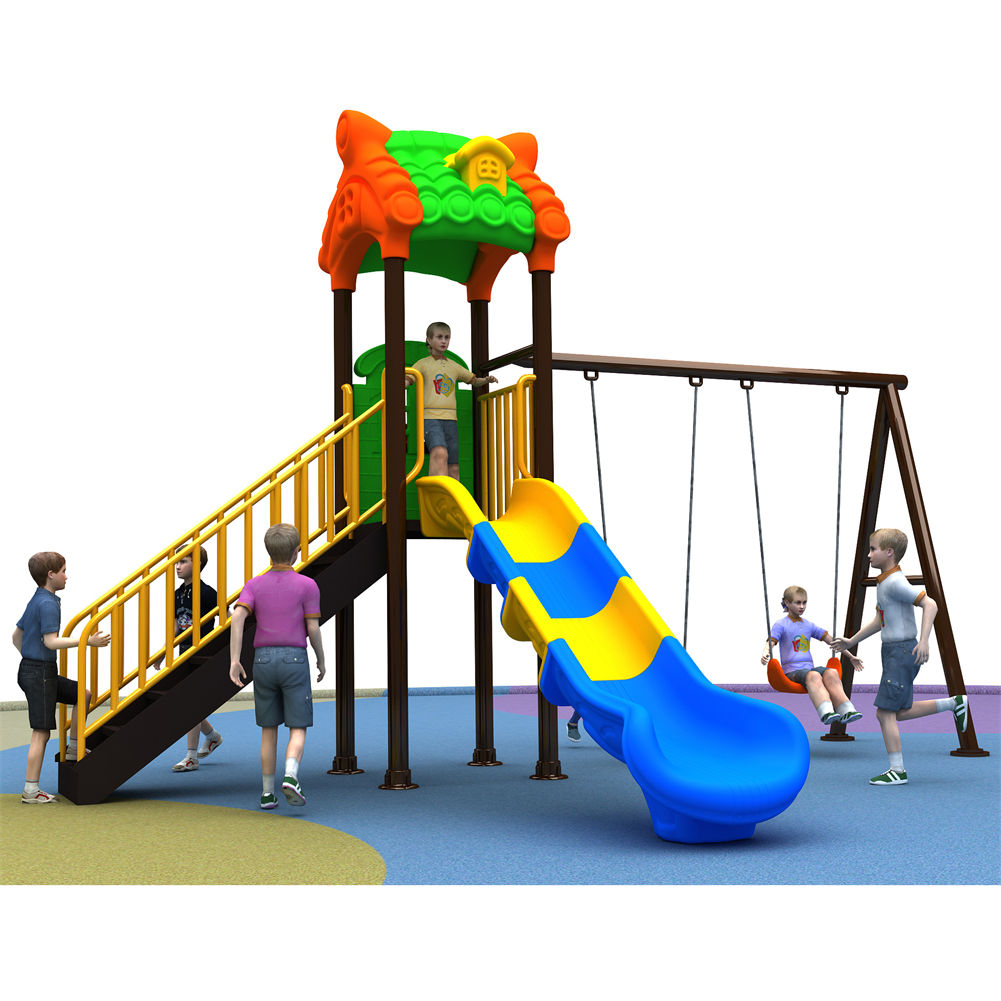 Hot Sale Children Outdoor Amus - Kids Outdoor Swing And Slide reseña y precio