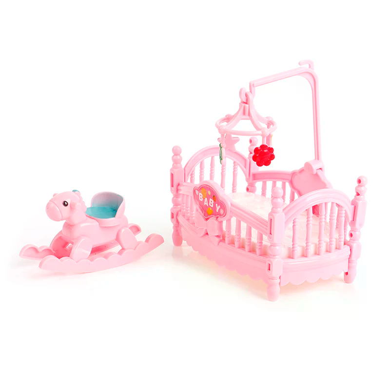 Miniature Crib Wooden Horse Se - Kids Outdoor Seating reseña y precio
