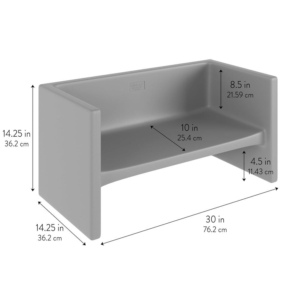 Adapta-Bench, C910-057 Almond, - Kids Outdoor Seating reseña y precio