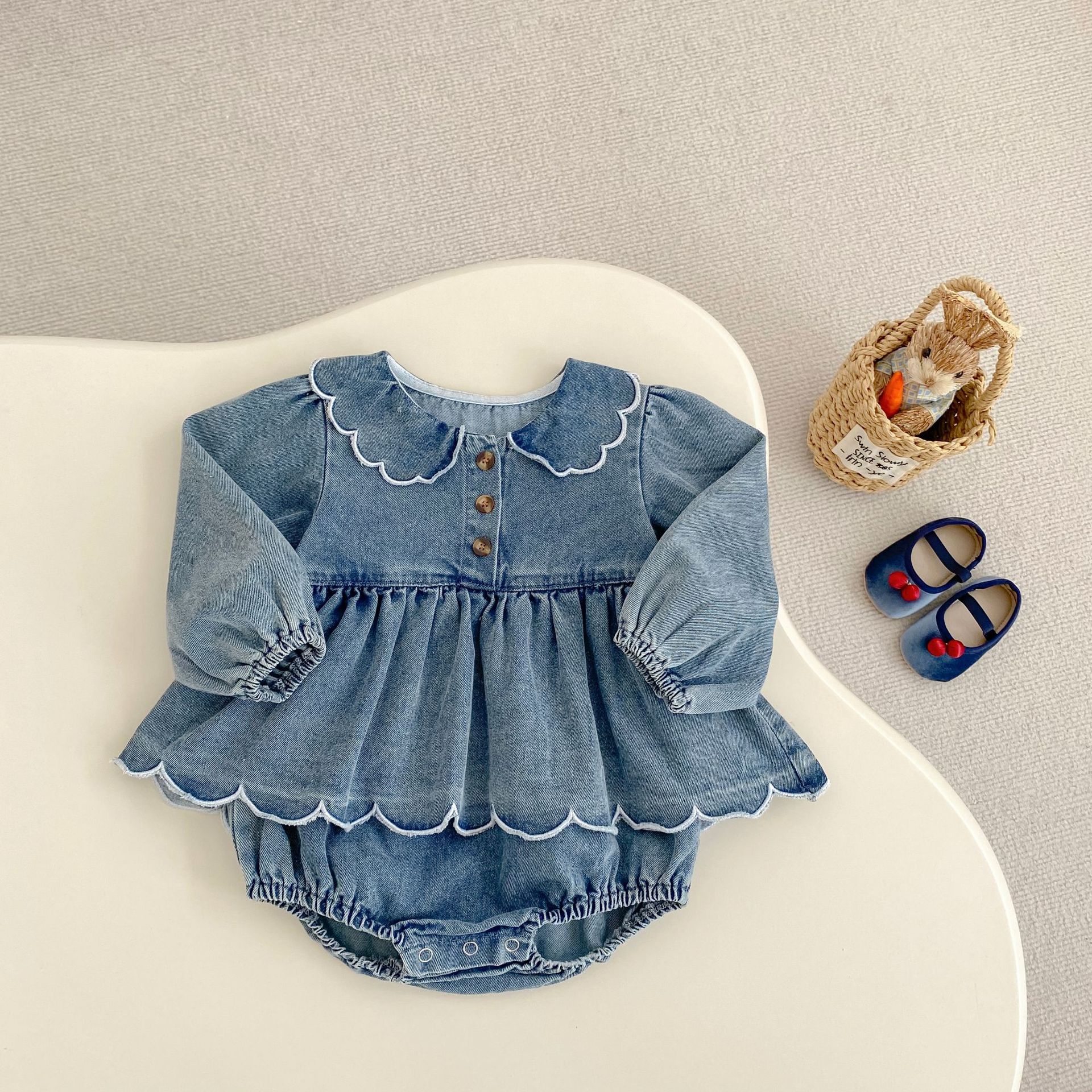 Baby Girl Jumpsuit Skirt for S - Kids Outdoor Jumpsuit reseña y precio