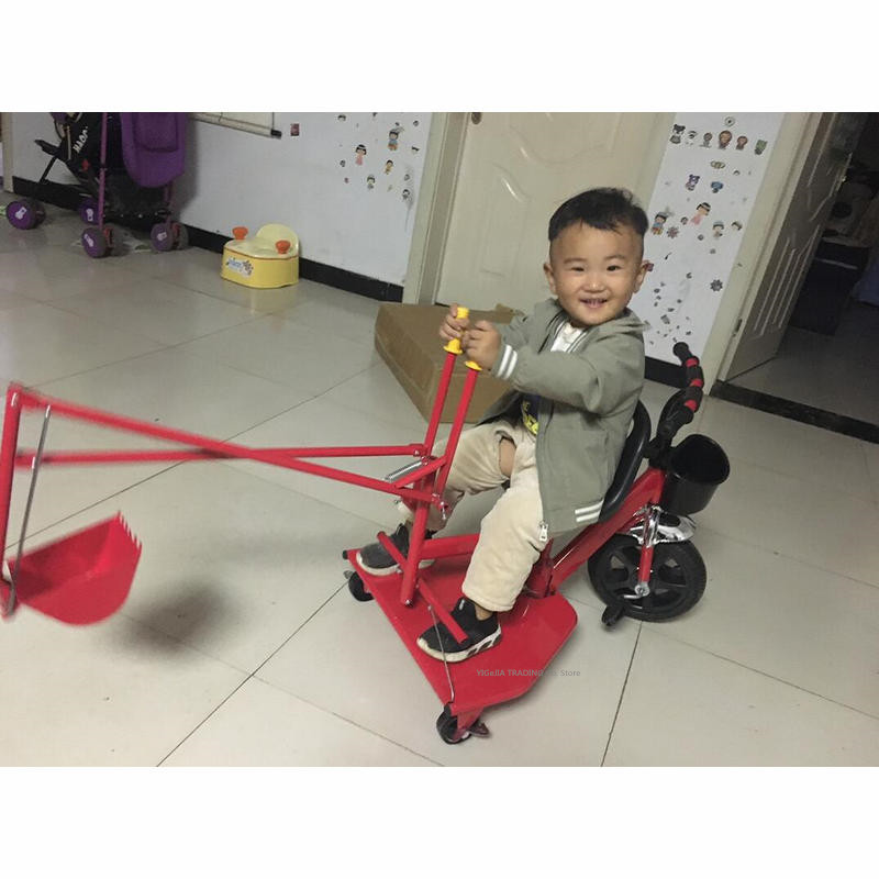 Outdoor Children Tricycle Exca - Kids Outdoor Ride On reseña y precio