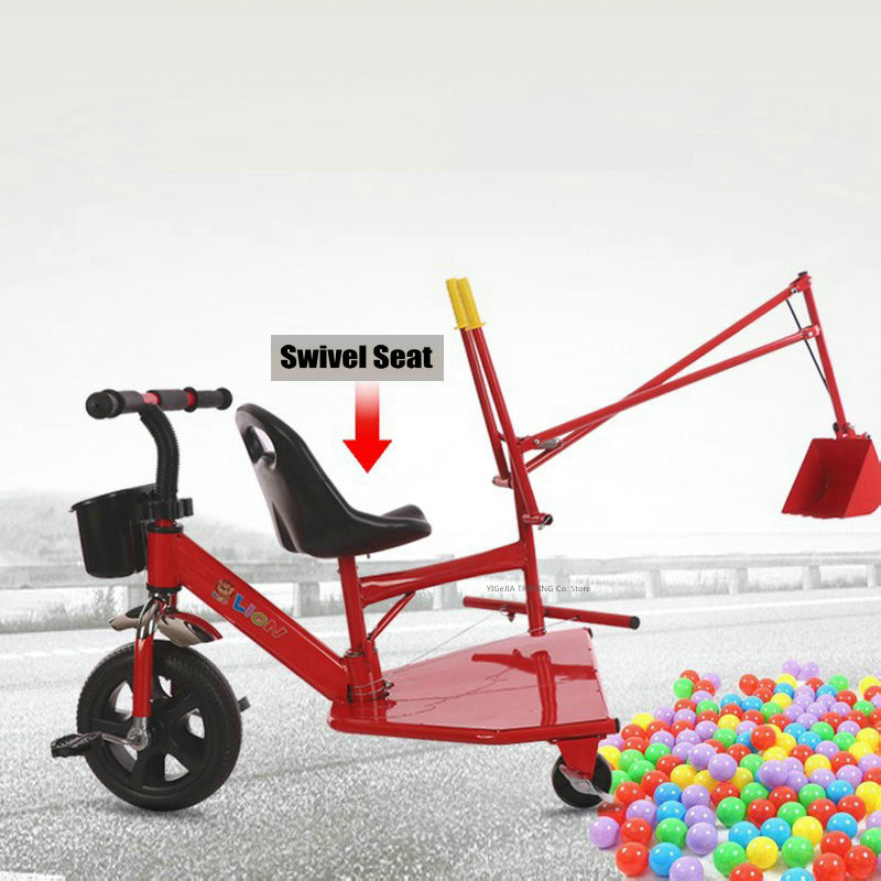 Outdoor Children Tricycle Exca - Kids Outdoor Ride On reseña y precio