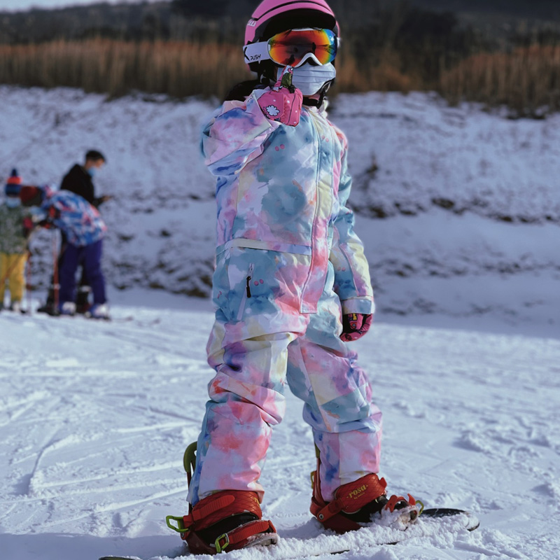 One-Piece Winter Kids Snowboar - Kids Outdoor Jumpsuit reseña y precio