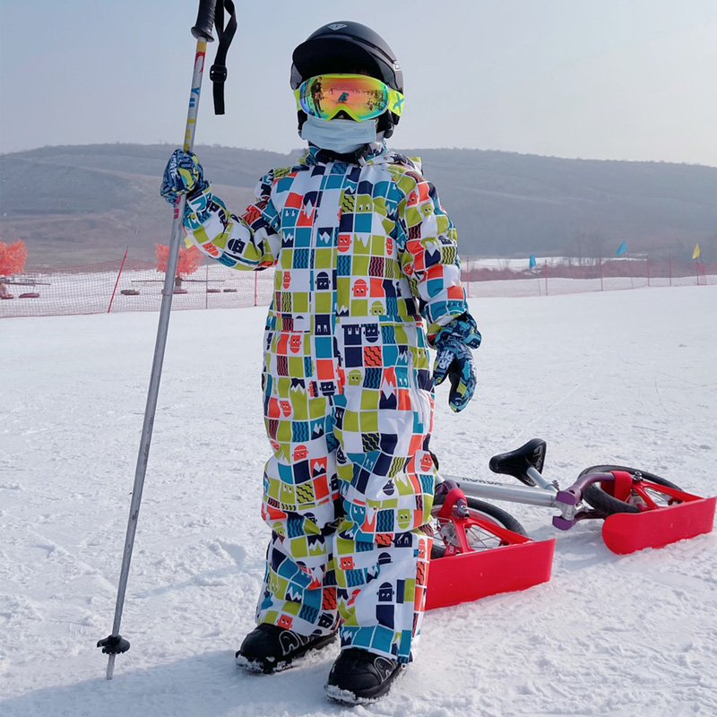 One-Piece Winter Kids Snowboar - Kids Outdoor Jumpsuit reseña y precio
