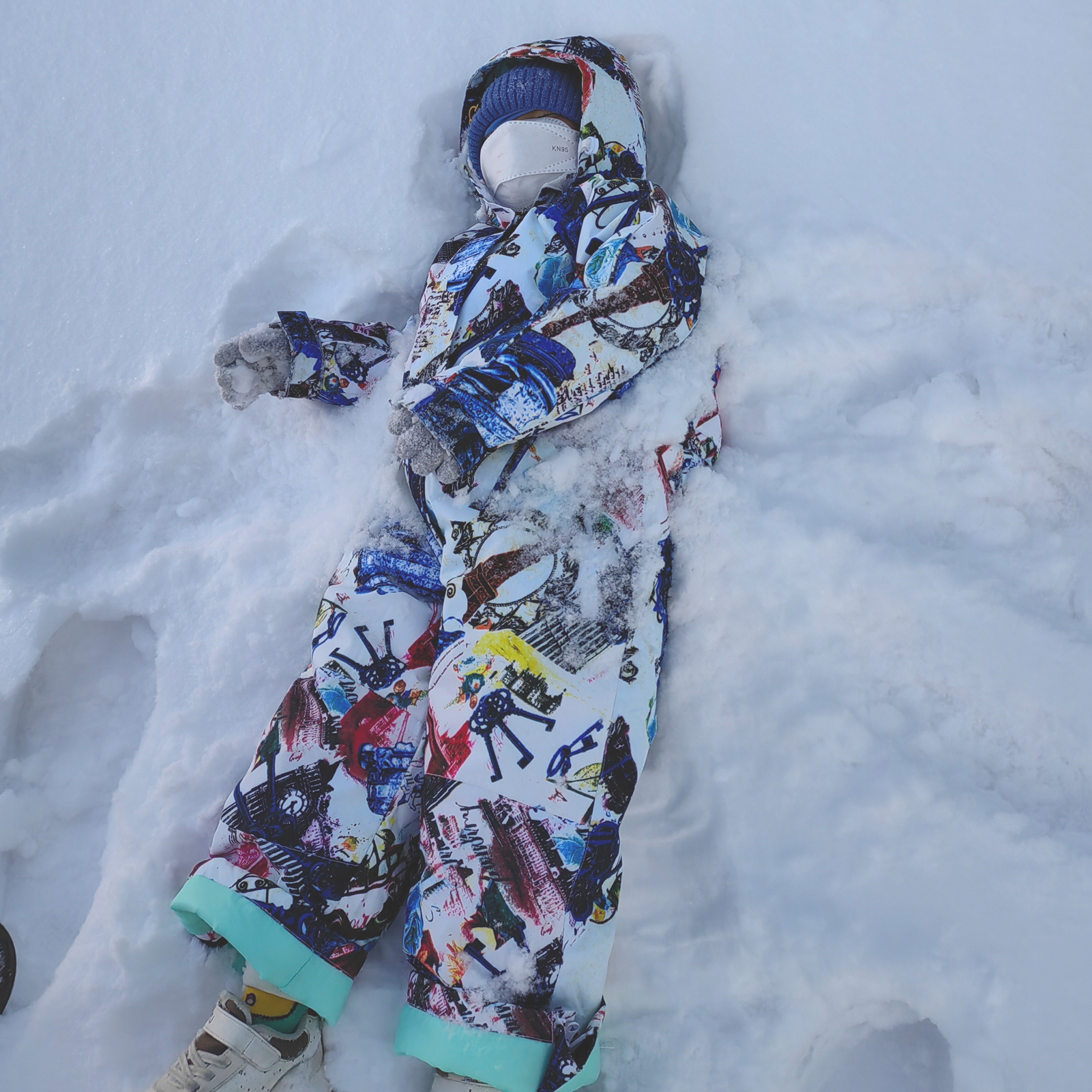 One-Piece Winter Kids Snowboar - Kids Outdoor Jumpsuit reseña y precio